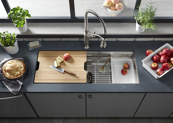 Everything you need to know about choosing a kitchen sink.